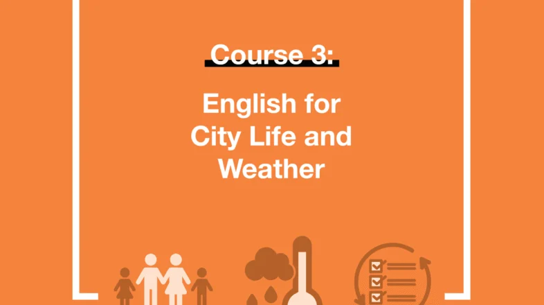English for City Life and Weather オンライン講座