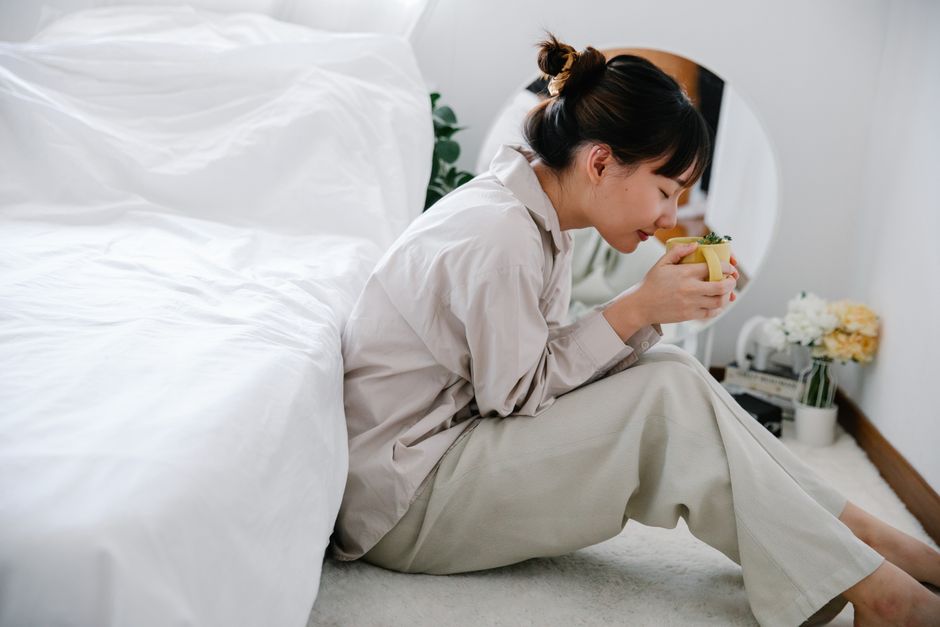 一人で抱え込む様子