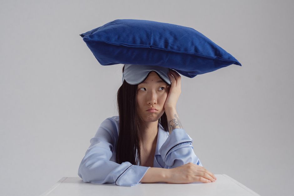 気持ちを整えて前を向く場面
