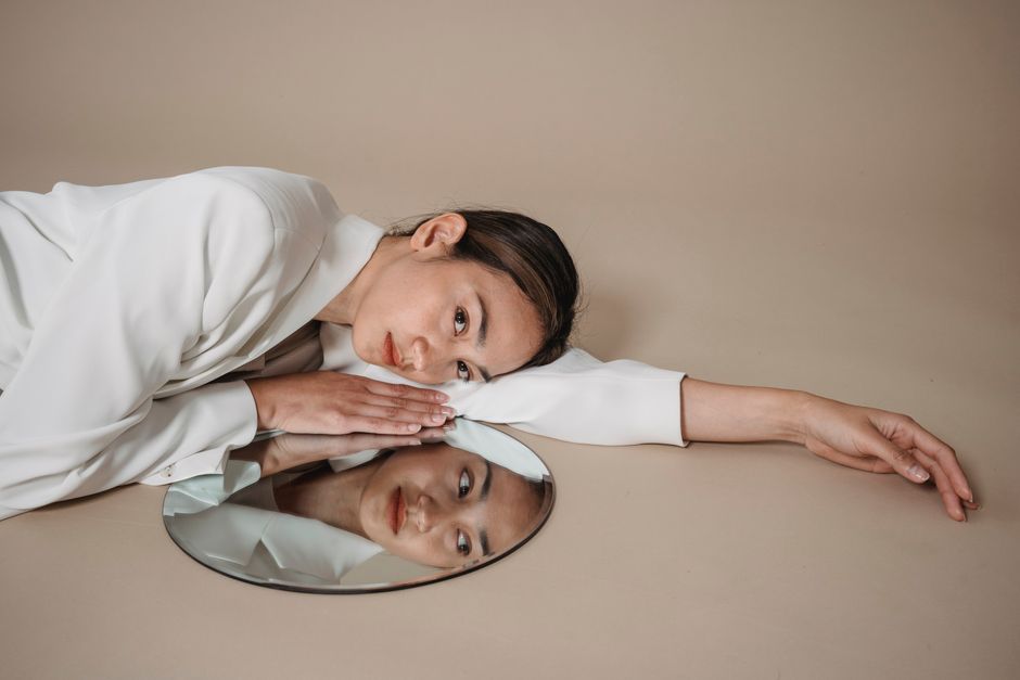 自分の受け取り方に気づく様子