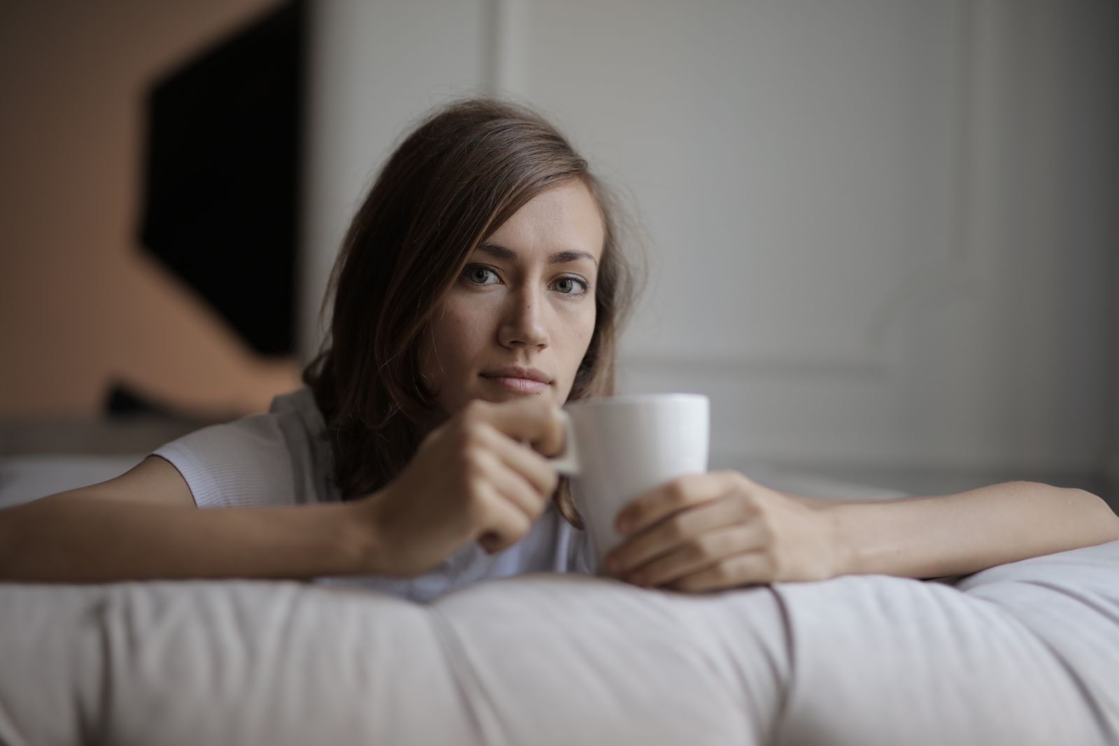 自分に優しくすると向き合う穏やかなシーン